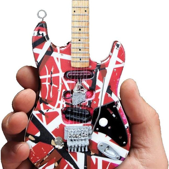 AXE HEAVEN EVH Frankenstein Eddie Van Halen Mini Guitar Replica Collectible