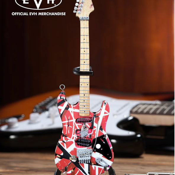 AXE HEAVEN EVH Frankenstein Eddie Van Halen Mini Guitar Replica Collectible
