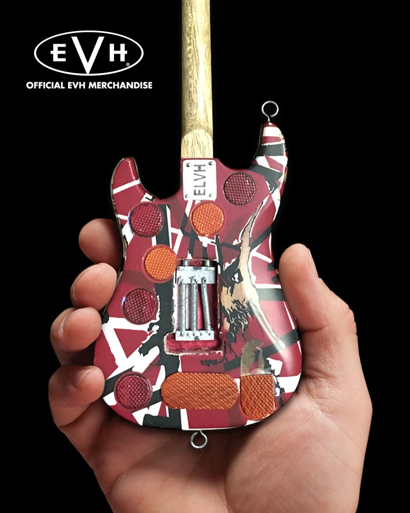 AXE HEAVEN EVH Frankenstein Eddie Van Halen Mini Guitar Replica Collectible
