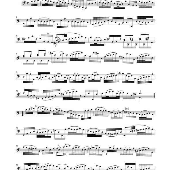 Baerenreiter Bach Six Suites for Violoncello solo BWV 1007-1012