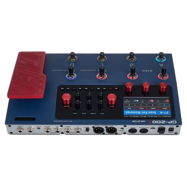 Valeton GP-200X Multi-Effects Guitar & Bass Processor Pedal