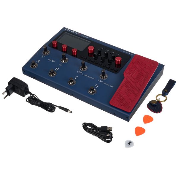 Valeton GP-200X Multi-Effects Guitar & Bass Processor Pedal