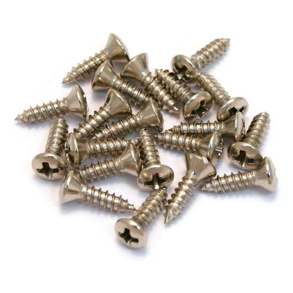 Allparts Gibson Size Pickguard Screws Nickel Pack of 20