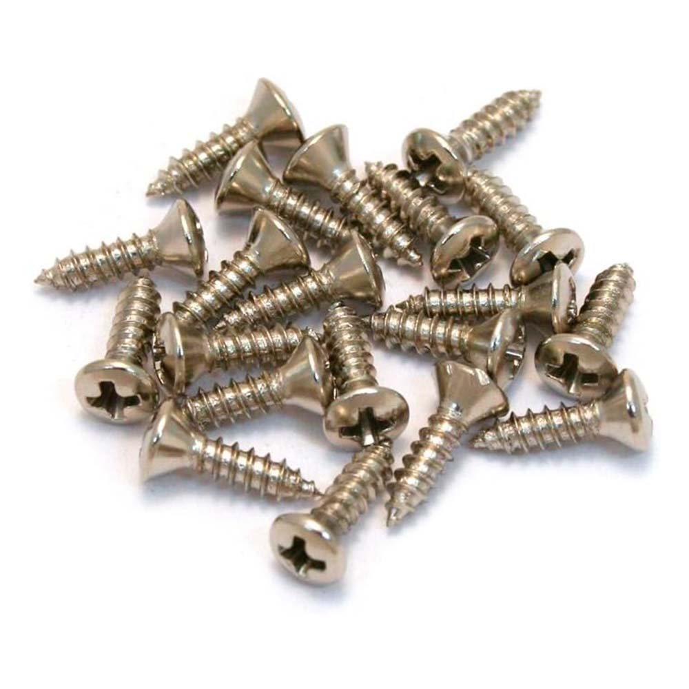 Allparts Gibson Size Pickguard Screws Nickel Pack of 20