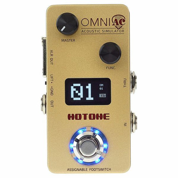 Hotone Omni AC Simulation Guitar Bass Effects Pedal