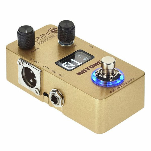 Hotone Omni AC Simulation Guitar Bass Effects Pedal