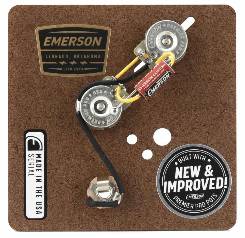 Emerson Custom Prewired Kit for Precision Bass
