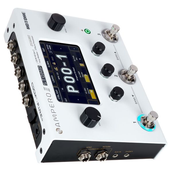 Hotone Ampero II Stomp Guitar Multi Effects Processor