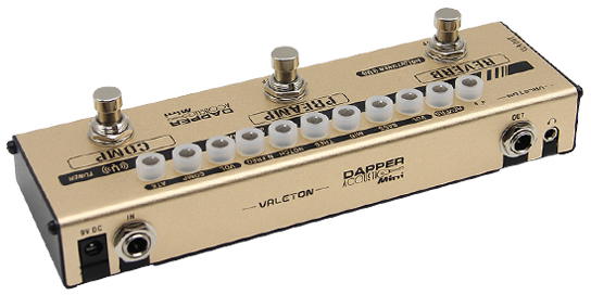Valeton Dapper Acoustic Mini Multi-Effects Pedal