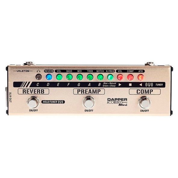 Valeton Dapper Acoustic Mini Multi-Effects Pedal