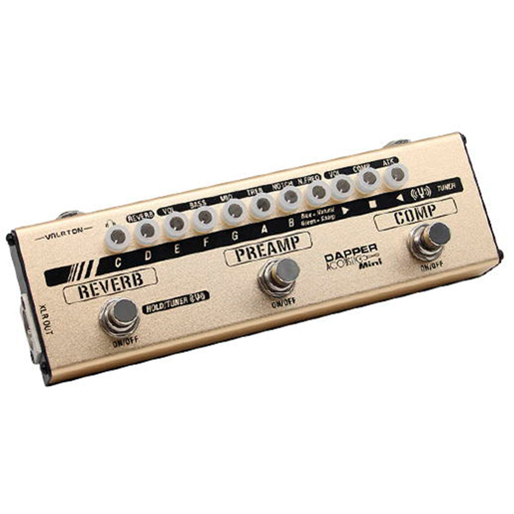 Valeton Dapper Acoustic Mini Multi-Effects Pedal