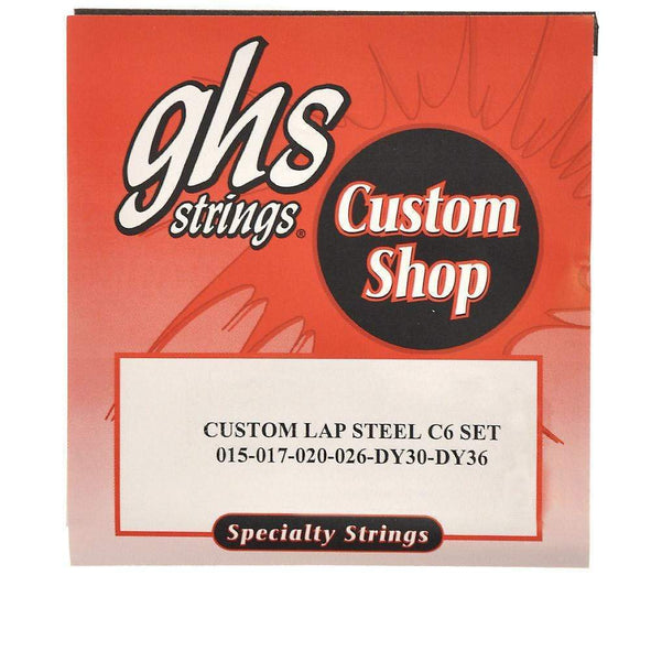 GHS Electric Lap Steel Strings, C6 Tuning 15-36