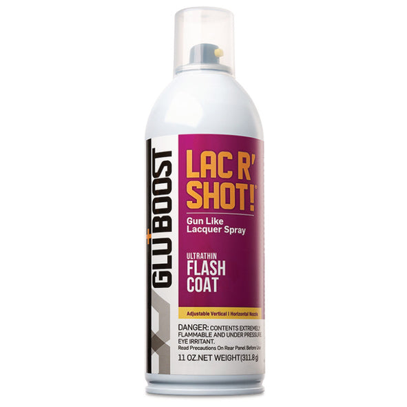 GluBoost Lac R-Shot! Flash Coat Ultrathin Clear Gloss Lacquer